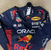 Max Verstappen Singed Red Bull 2023 Replica Racesuit -For Sale