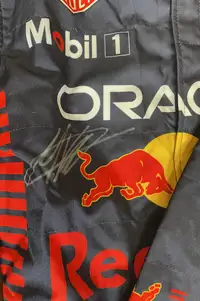 Max Verstappen Singed Red Bull 2023 Replica Racesuit -For Sale