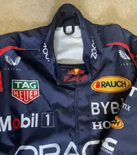 Max Verstappen Singed Red Bull 2023 Replica Racesuit -For Sale