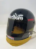 Bell Racestar 2 James Hunt Replica Helmet Complete with Fire-For Sale
