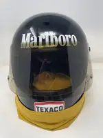 Bell Racestar 2 James Hunt Replica Helmet Complete with Fire-For Sale