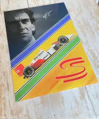 Substantial Ayrton Senna Acrylic Glass UV Print*-Sold