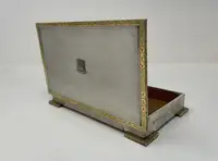 Asprey & Co. Silver Cigarette Box