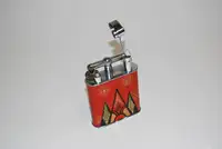 Alfred Dunhill Enamel Art Deco Table Lighter c.1930s