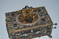 Automaton Ornate Singing Bird Box by Karl Griesbaum
