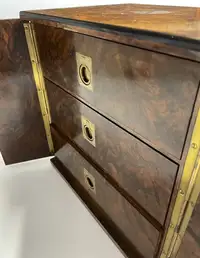 Figured Mahogany Cuban Cigar Humidor