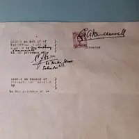 A Small Collection of Unique, Motor Sport-Related Correspond-Sold