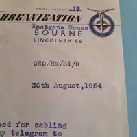 A Small Collection of Unique, Motor Sport-Related Correspond-Sold