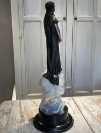 Fée Des Glaces: A Polychrome Metal Figure of an Ice Maiden C-For Sale