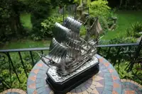 Antique Silver Galleon by William Comyns & Sons Ltd., London 1927