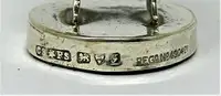 Silver Mr. Popple Chauffeur Pepper Condiment Shaker by Saunders & Shepherd, Chester 1908
