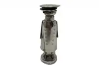 Silver Mr. Popple Chauffeur Pepper Condiment Shaker by Saunders & Shepherd, Chester 1908