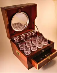 Highly Impressive 1920s Travelling Cocktail Set-Sold