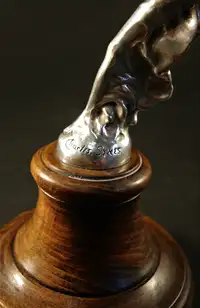 Sterling Silver Rolls Royce 'Silver Ghost' Spirit of Ecstasy-For Sale