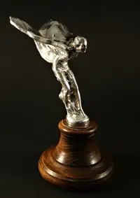 Sterling Silver Rolls Royce 'Silver Ghost' Spirit of Ecstasy-For Sale