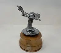 A Very Rare Leaping Frog Mascot by Renevey, France Circa 192-Sold