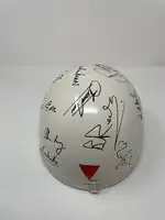 1950s Style Race Helmet with Multiple Signatures Including S-Sold