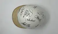 1950s Style Race Helmet with Multiple Signatures Including S-Sold