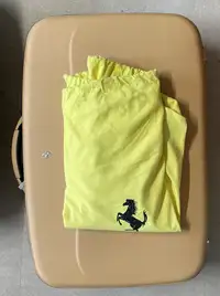 Unused Schedoni Ferrari F430 Three Piece Tan Luggage Set-For Sale