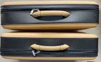 Unused Schedoni Ferrari F430 Three Piece Tan Luggage Set-For Sale