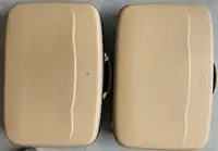 Unused Schedoni Ferrari F430 Three Piece Tan Luggage Set-For Sale