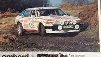 1982 Rover SD1 Vitesse 'Group A' 'Works' Rally Car 'OOC 272 -For Sale