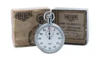 Heuer Stopwatch Complete with Box and Paperwork-Sold
