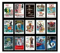 Every James Bond Poster from 1962 to 1987 plus multiple rare-Sold