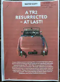 1955 Triumph TR2-For Sale