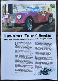 1955 Morgan Plus 4 - Chris Lawrence Engine-For Sale