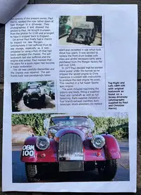 1955 Morgan Plus 4 - Chris Lawrence Engine-For Sale
