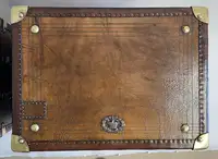 A Pair of Substantial Army and Navy Steamer Trunks-Sold