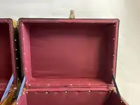 A Pair of Substantial Army and Navy Steamer Trunks-Sold