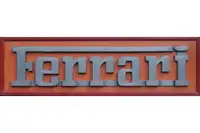 Ferrari Script Sign-Sold