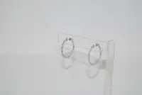 Diamond Hoop Earrings 