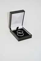 Diamond Hoop Earrings 