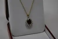 Ruby and Diamond Pendant