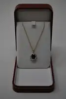 Ruby and Diamond Pendant