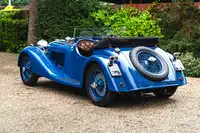 1938 Jaguar SS100 #39070  by Leonida & Co. 'The Romanian Car-For Sale