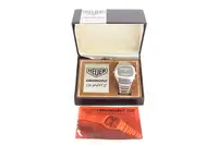 1977-78 Heuer Ferrari Chronosplit 102.703 Quartz LCD Watch 1-For Sale