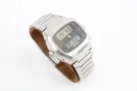 1977-78 Heuer Ferrari Chronosplit 102.703 Quartz LCD Watch 1-For Sale