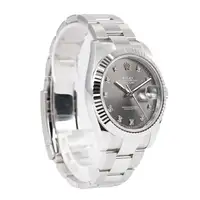 Rolex Datejust 41mm Rhodium Diamond Dot Dial 2022 Box & Papers 