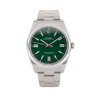 Rolex Oyster Perpetual Green 41mm - Full Set 2023 