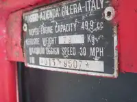 1978 Gilera Trials 50E 49cc-Sold