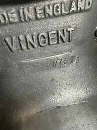 1952 Vincent Rapide Series C 1,000cc-Sold