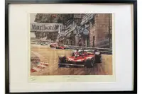 Hand-Signed Print From Carlos Ferrigon Featuring Jody Sheckt-For Sale