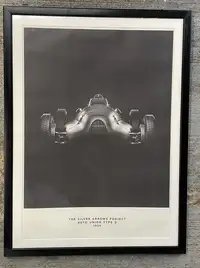 Framed Print of the Sublime Auto Union Type D of 1939-Sold