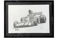 Jackie Stewart-Signed Championship Winning 1973 Tyrell 006 L-Sold