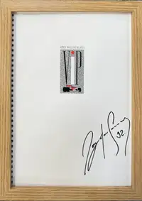 Ayrton Senna-Signed Honda Marlboro McLaren VIP Guest Brochur-Sold