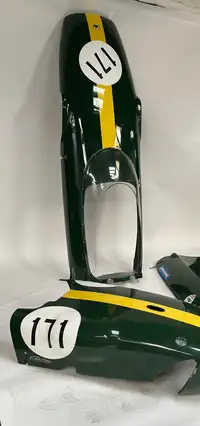 Complete Bodywork For a 1960s Lotus Formula 3 Racing Car-Sold